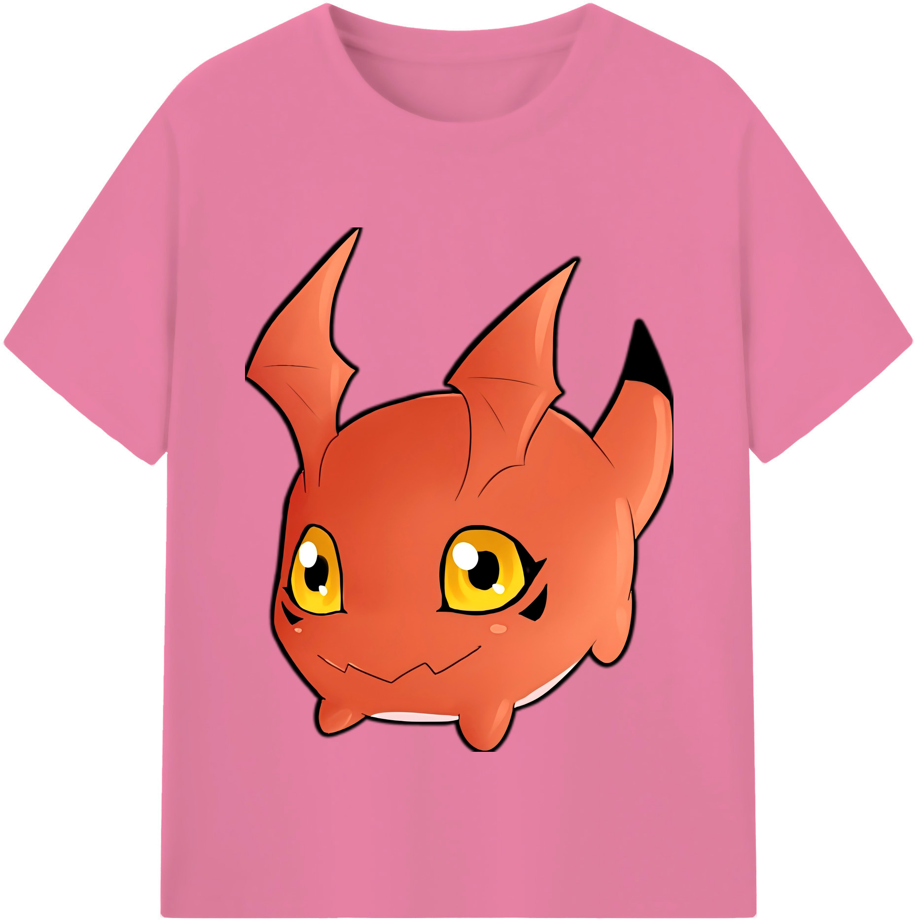 （画像用） Digimon デジタルモンスター/デジモン 綿100％半袖Tシャツ（フロントプリント）